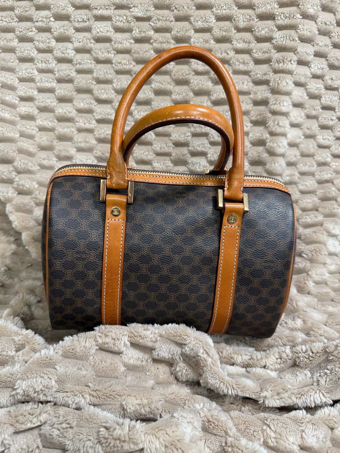 Celine Macadam Bowler Boston Nano Top Handle