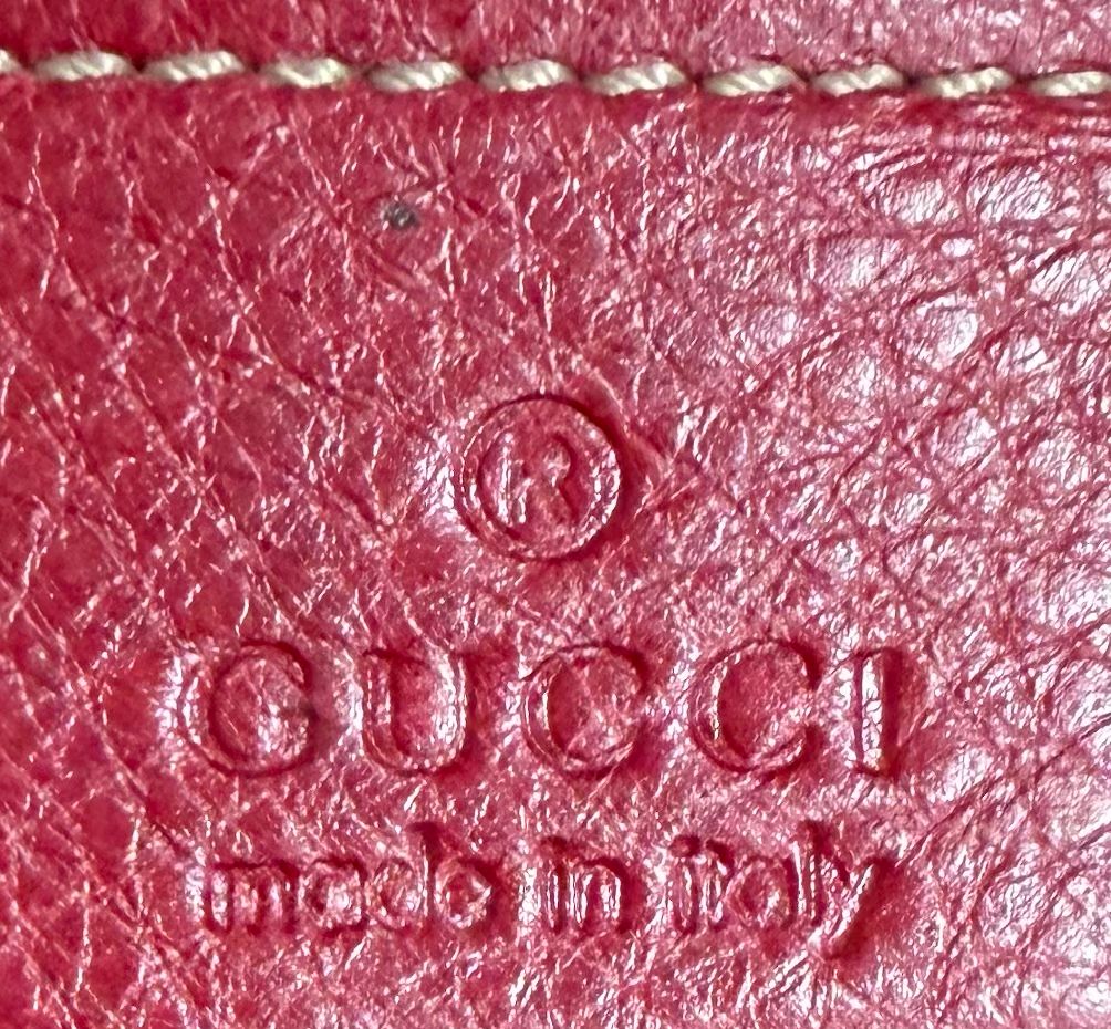 Gucci Monogram Leather Guccissima Bowler Tote Shoulder Bag