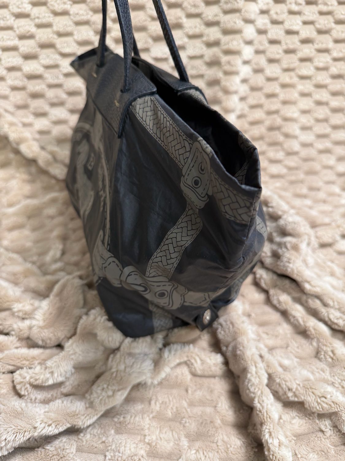 Fendi Roma Selleria Packable Nylon Tote