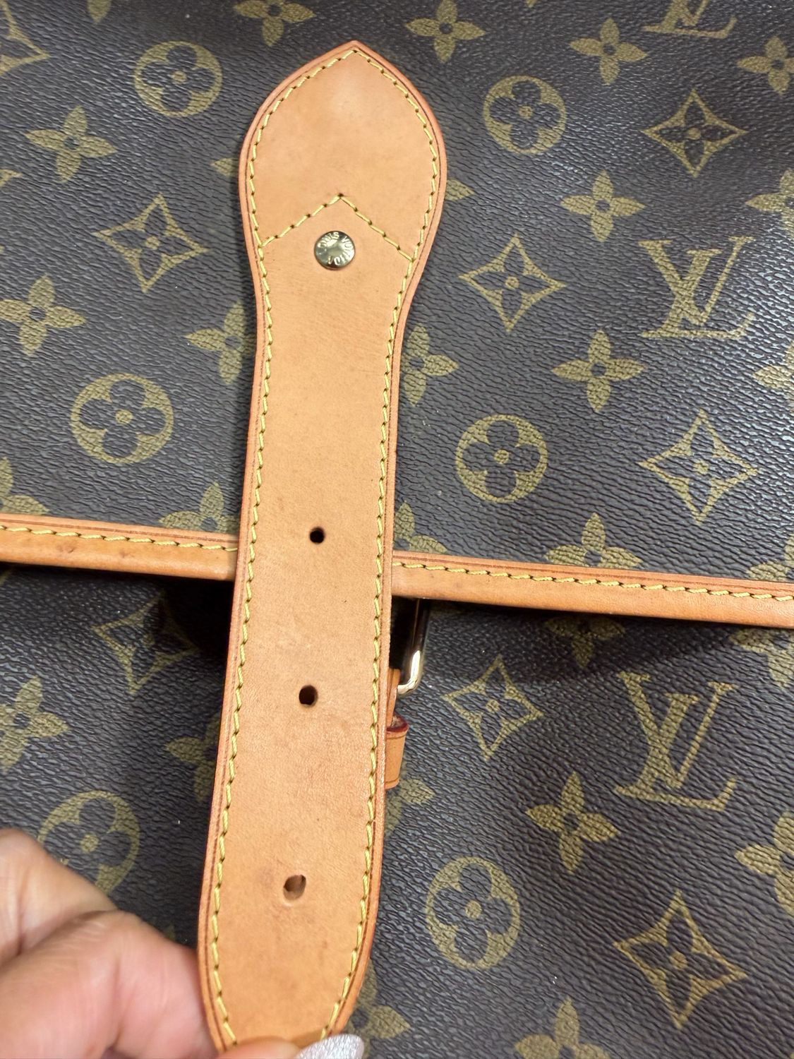 Louis Vuitton Monogram Sac Chasse Hunting Bag