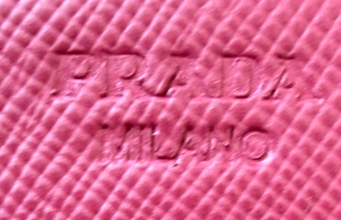 Prada Saffiano Continental Flap Wallet