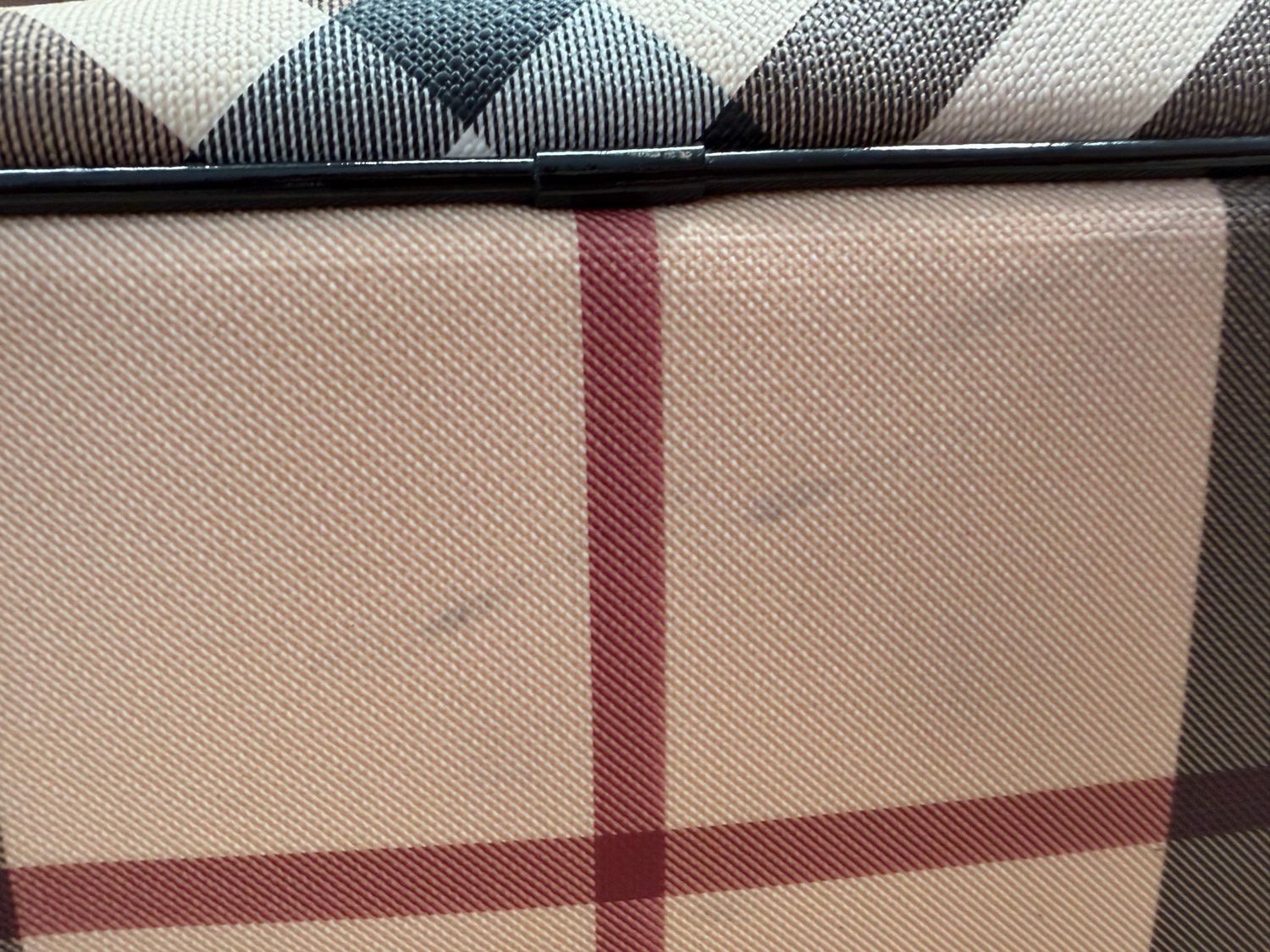 Burberry Supernova Check Nickie Tote Shoulder