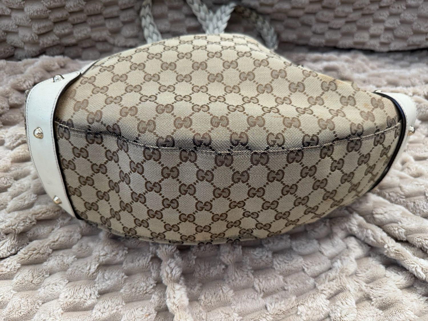 Gucci Monogram Canvas Pelham Tote Shoulder