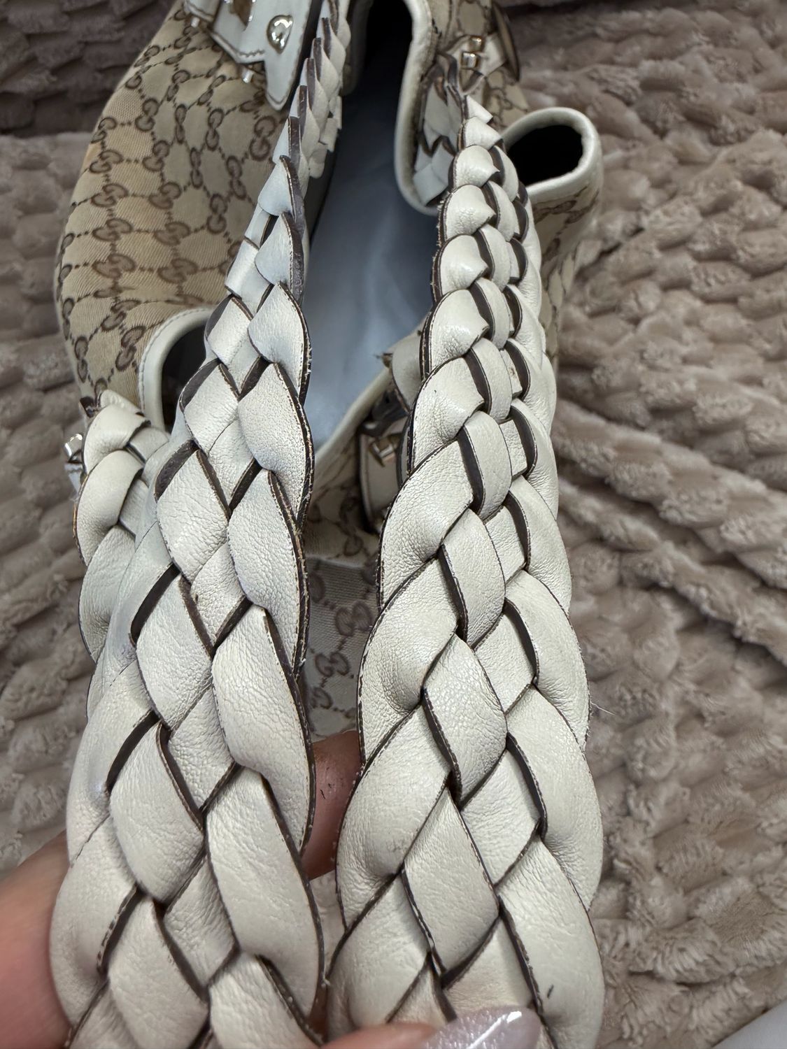 Gucci Monogram Canvas Pelham Tote Shoulder