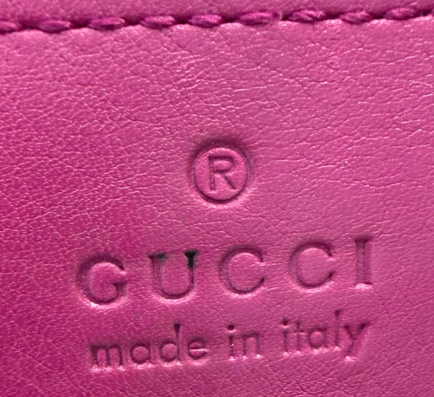 Gucci Soho Small Tote in Patent Pink
