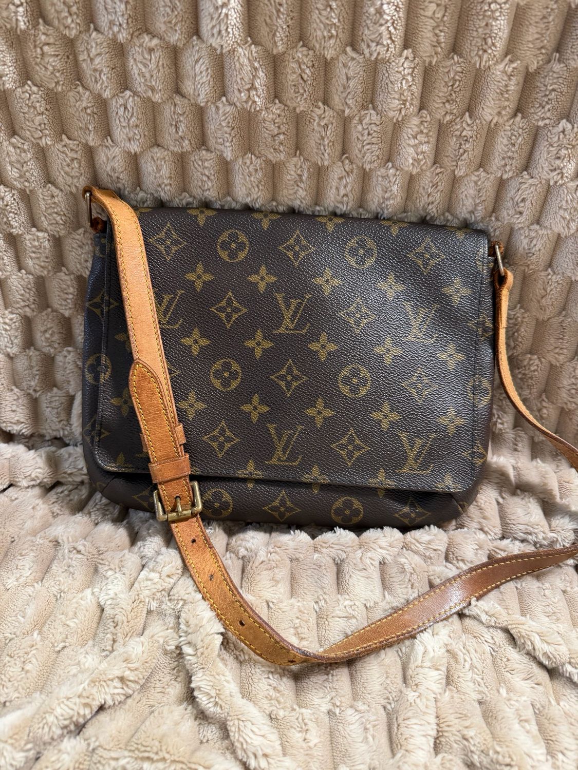 Louis Vuitton Musette Tango Monogram Shoulder Bag