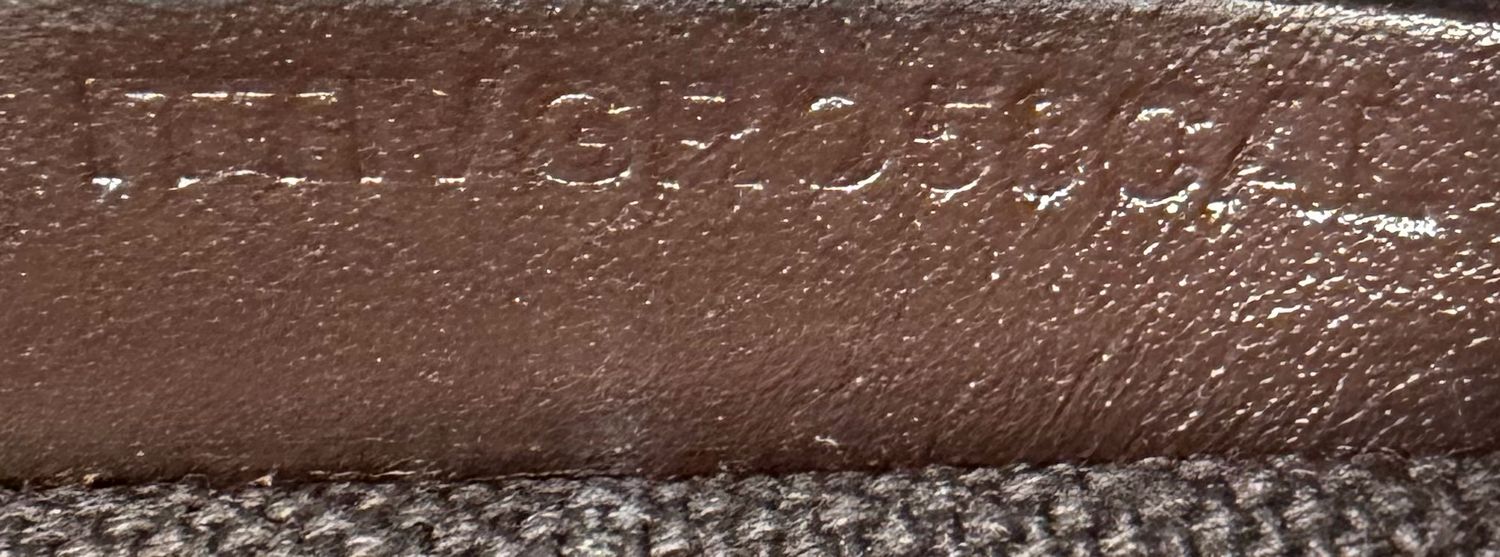 Burberry Haymarket Check Eden Tote in Dark Brown