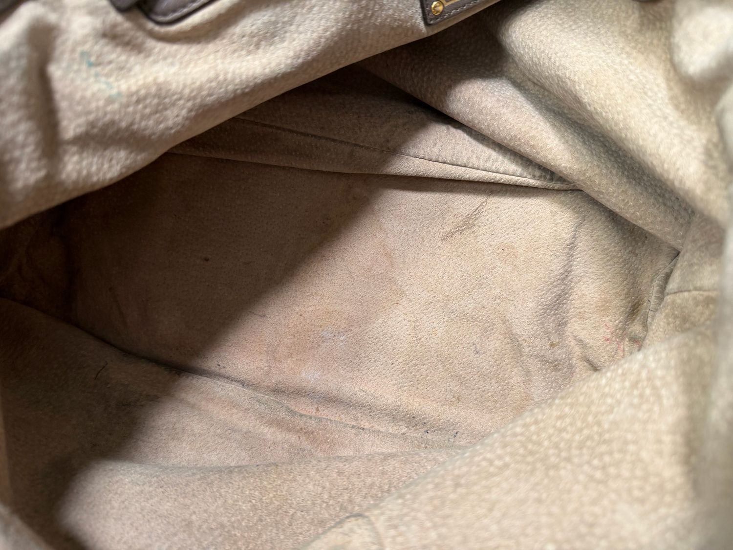 Prada Soft Calfskin Convertible Messenger Sling in Gray