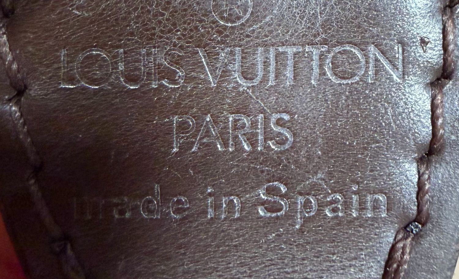Louis Vuitton Damier Ebene Pochette Accesories Zipper