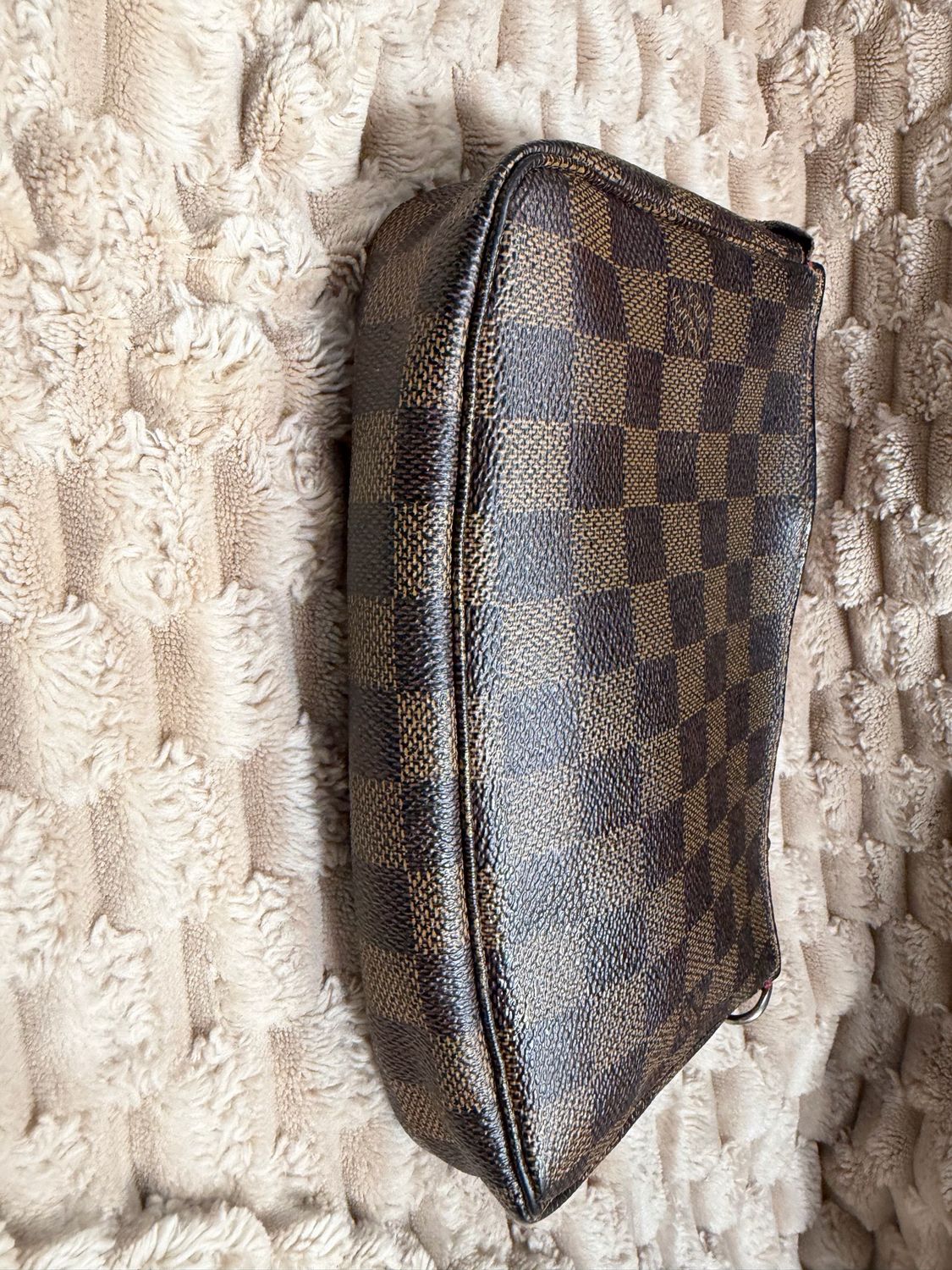 Louis Vuitton Damier Ebene Pochette Accesories Zipper