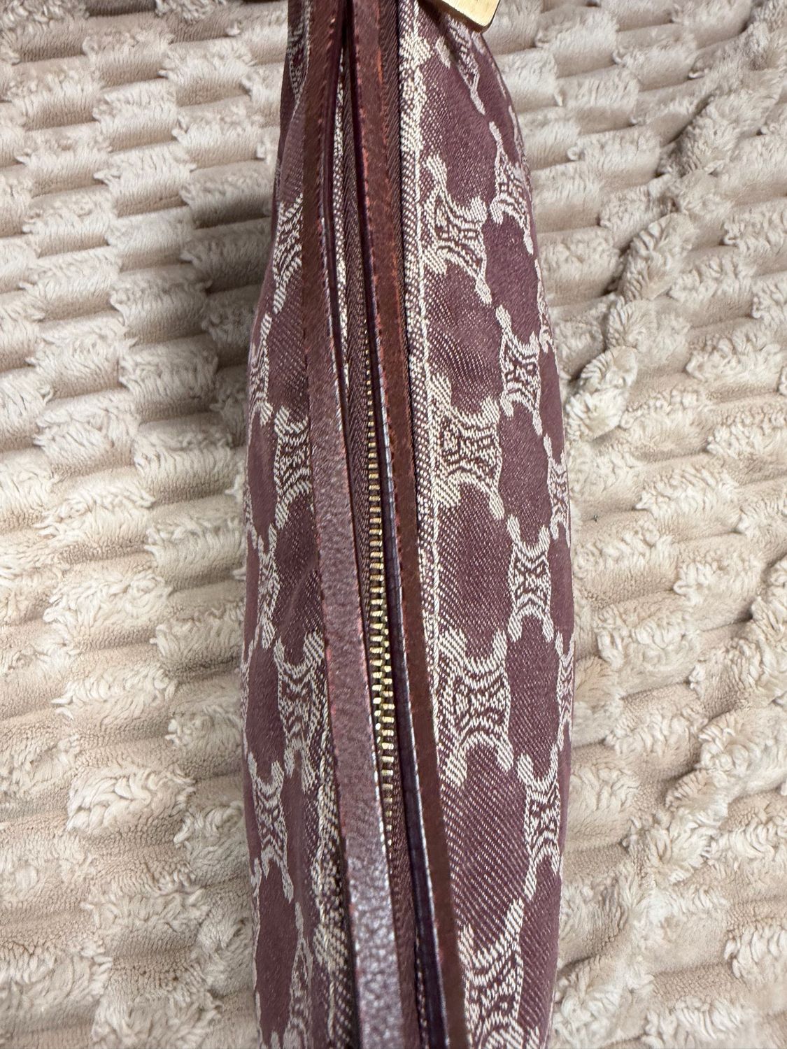 Celine Macadam Hobo Denim Pochette Shoulder 
