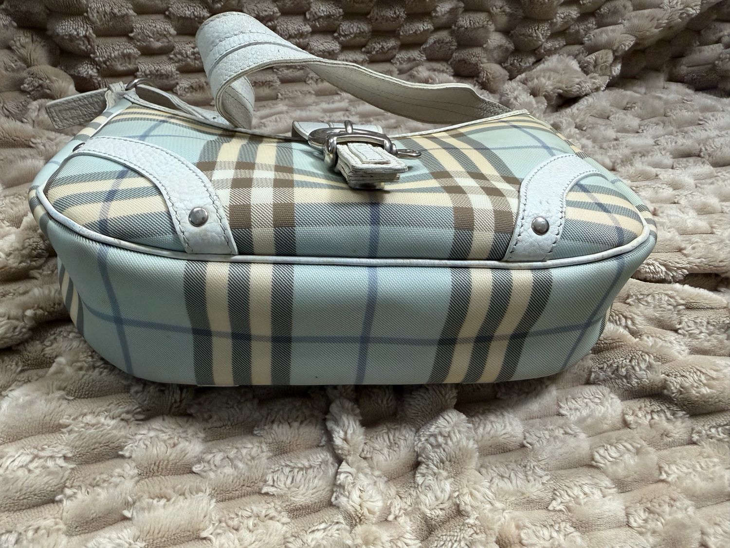 Burberry Nova Check Hobo Shoulder Small