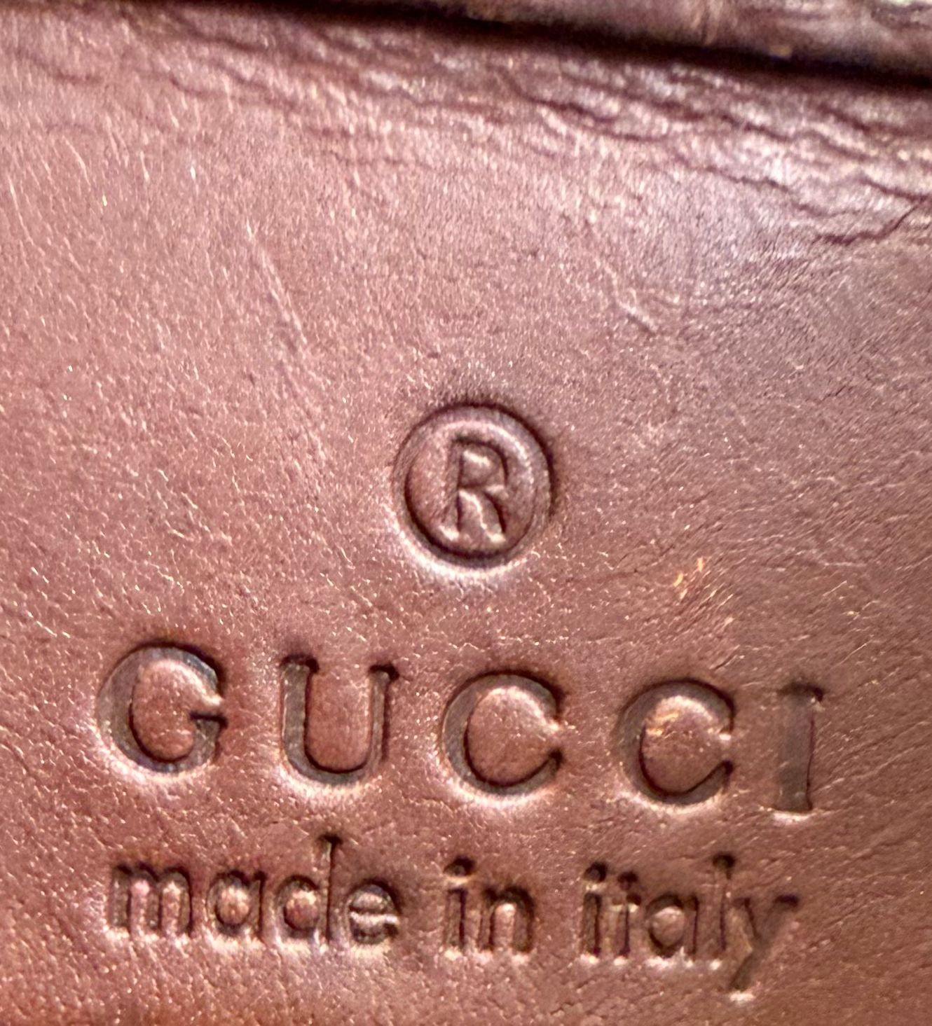 Gucci Monogram Coated Canvas Web Loop Tote 