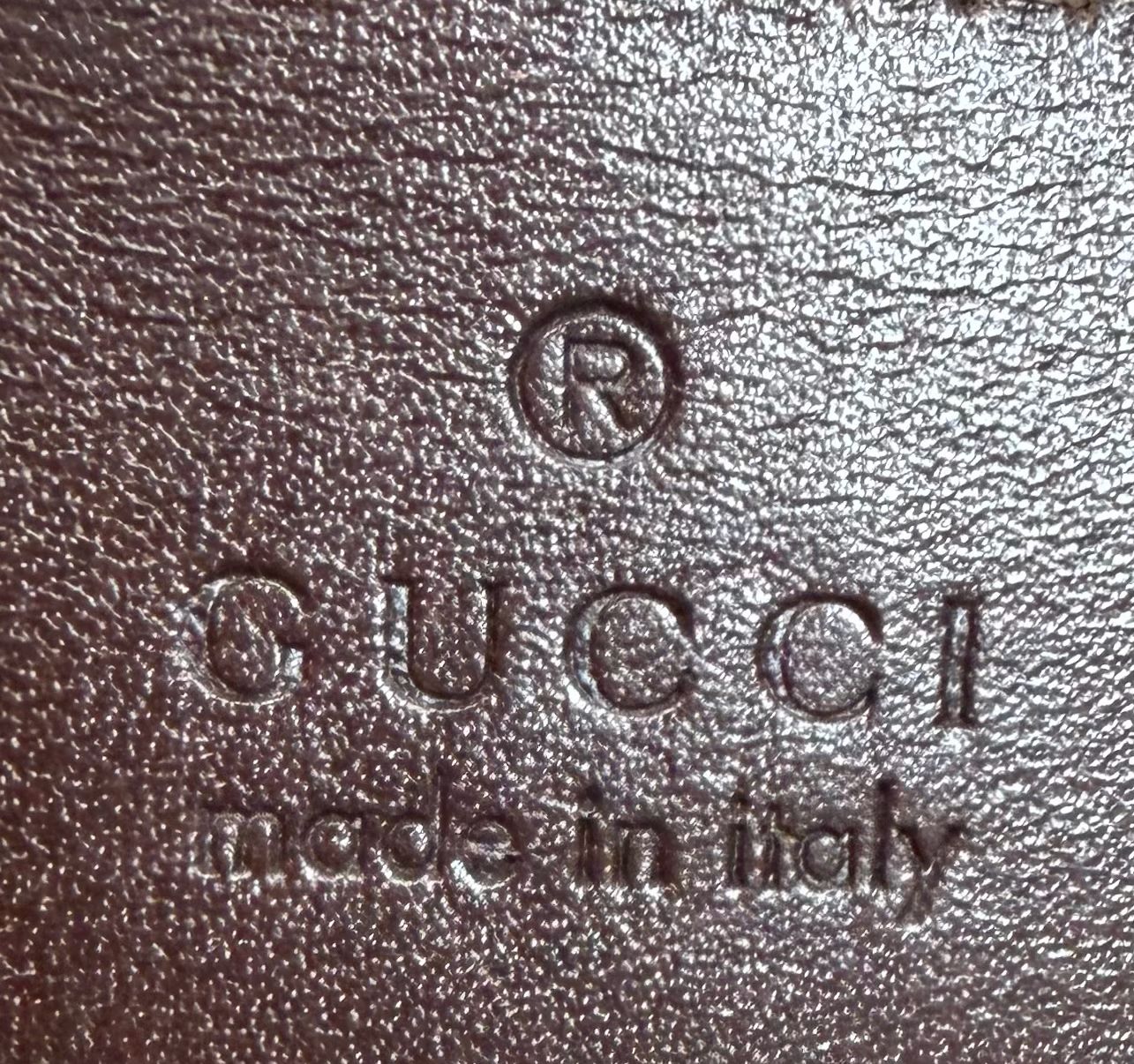 Gucci Front Zip Supreme Plus Messenger Crossbody