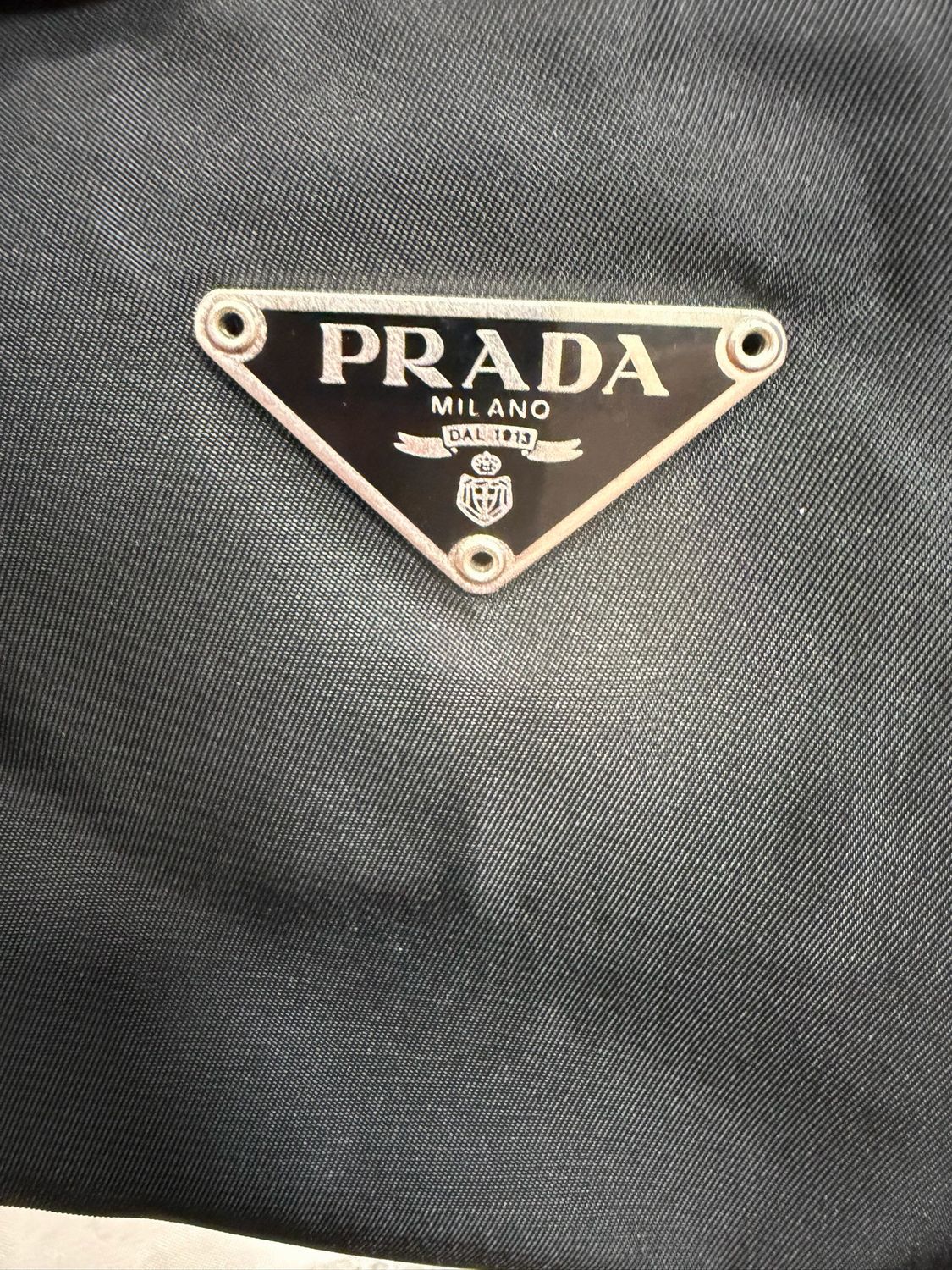 Prada Nylon Tessuto Belt Bag Bum Chest Bag in Black