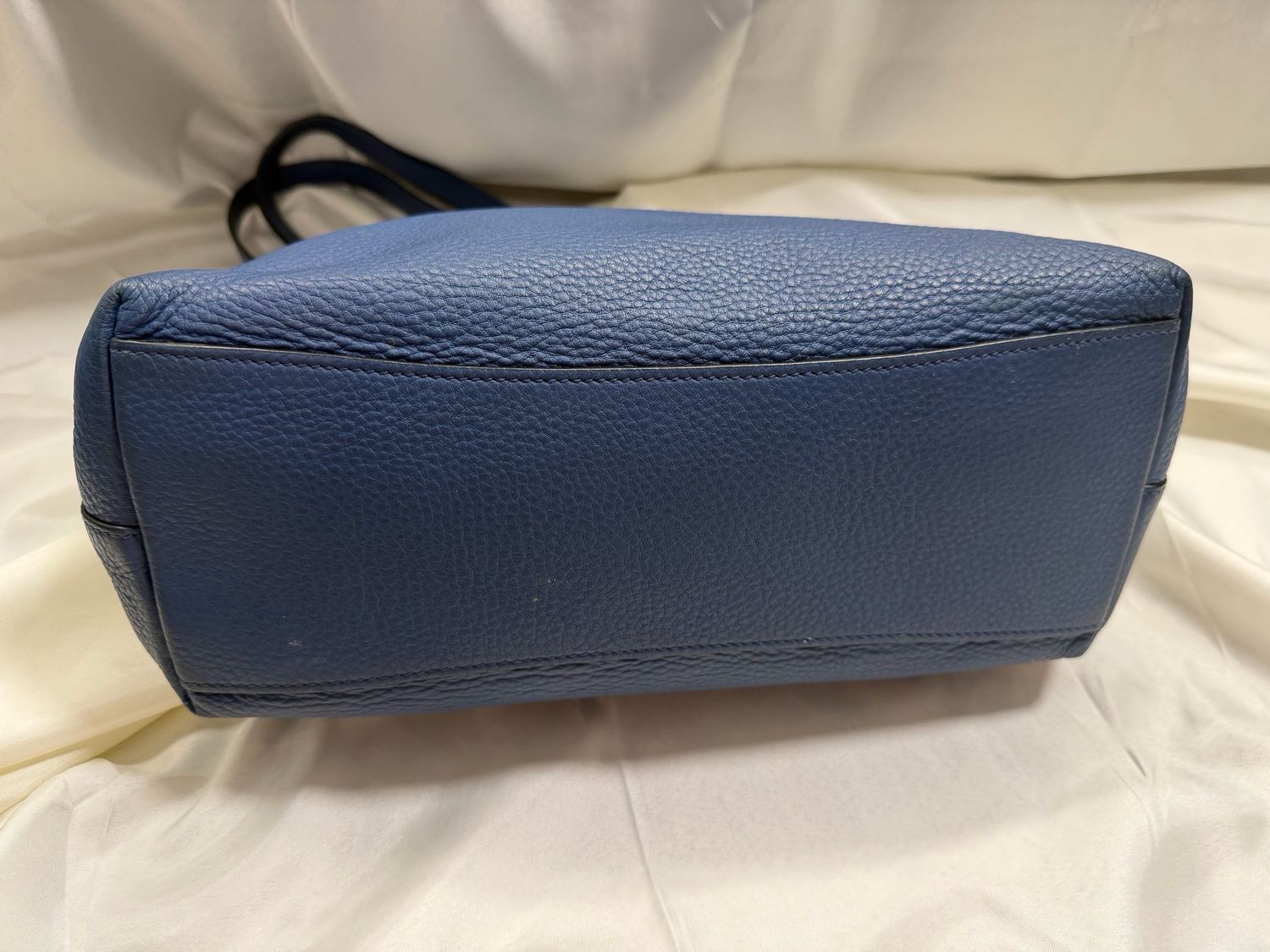 Prada Vitello Daino Pebbled Leather Tote Shoulder 