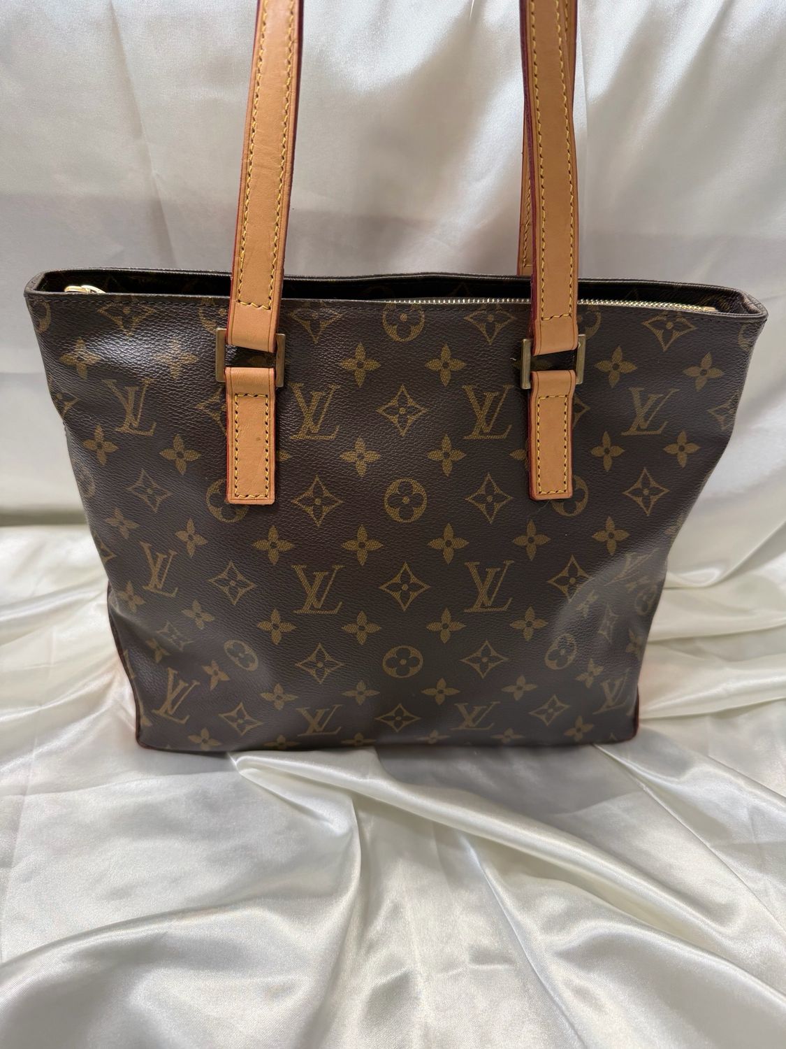 Louis Vuitto Monogram Cabas Piano Tote Shoulder Bag