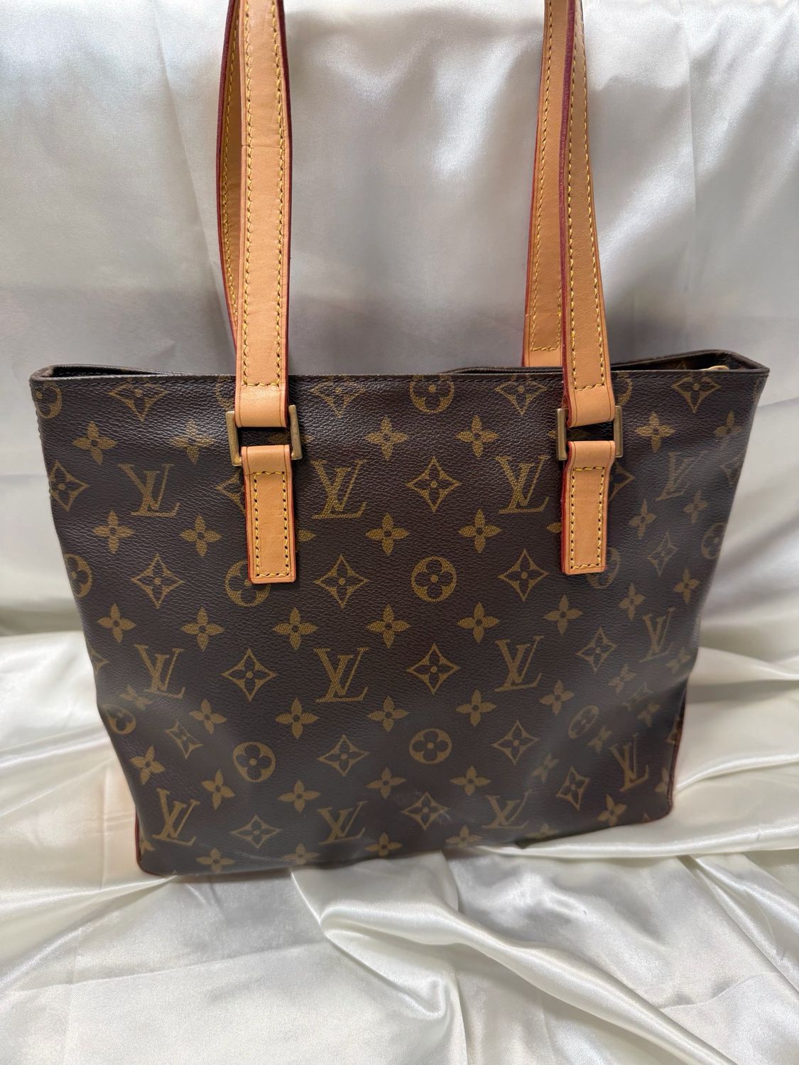 Louis Vuitto Monogram Cabas Piano Tote Shoulder Bag