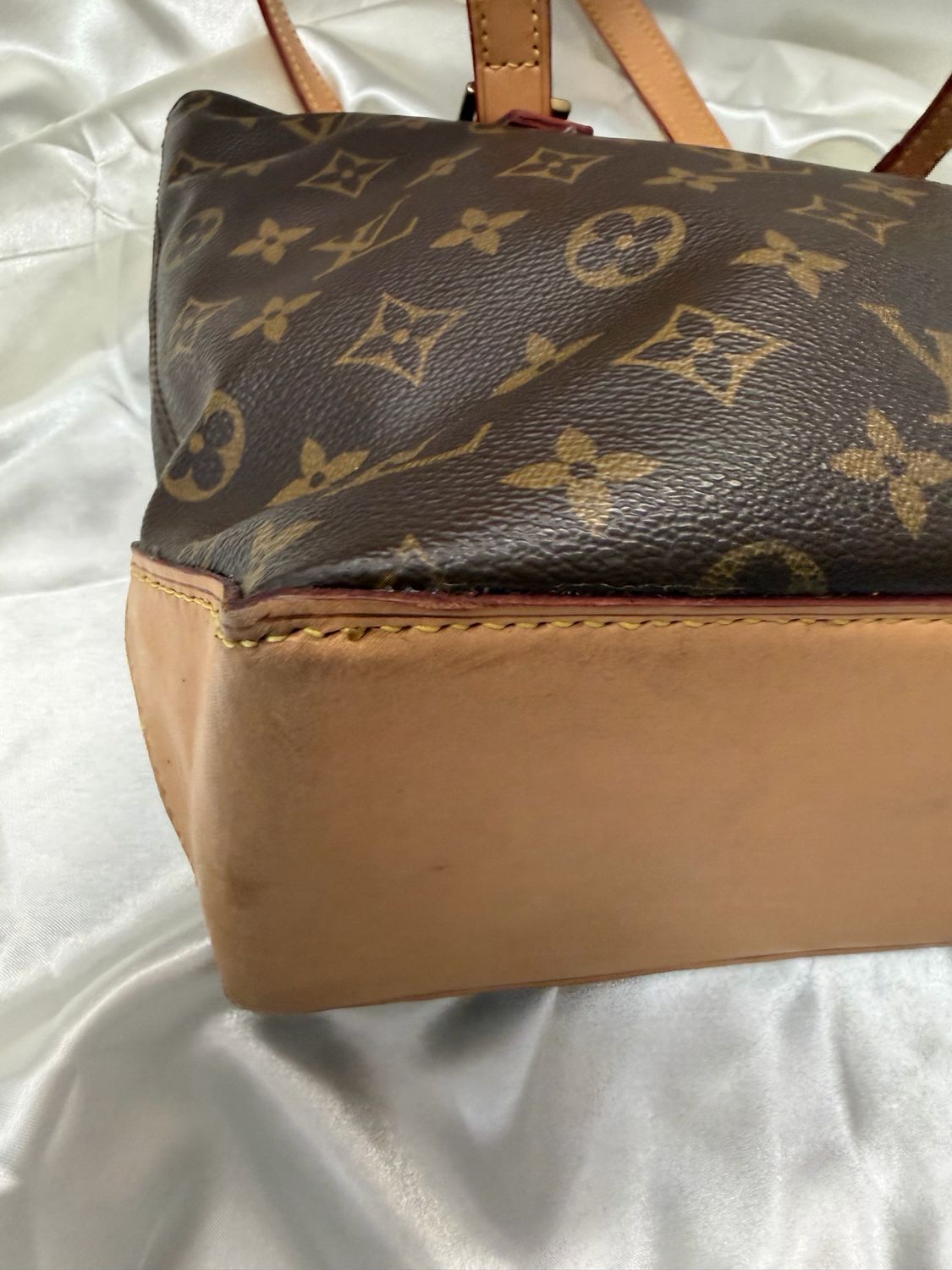 Louis Vuitto Monogram Cabas Piano Tote Shoulder Bag