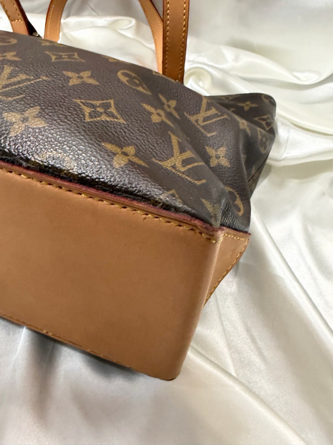 Louis Vuitto Monogram Cabas Piano Tote Shoulder Bag