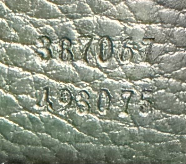 Gucci Nylon Monogram Zipper Crossbody in Green