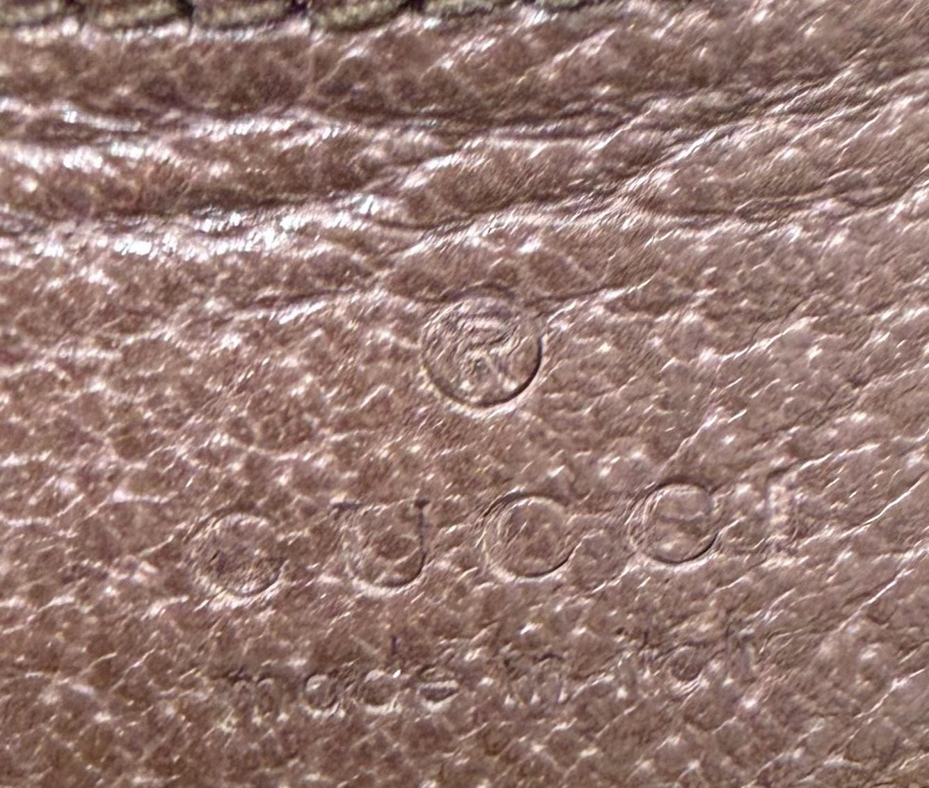 Gucci Monogram Supreme Ophidia Web Messenger Sling Crossbody