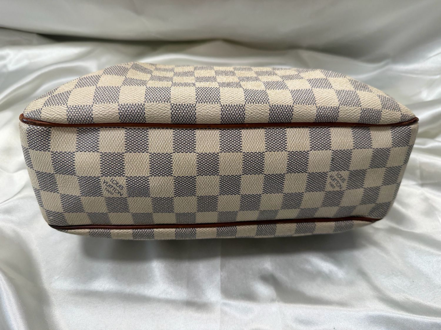 Louis Vuitton Damier Azur Siracusa Pm Shoulder Messenger Crossbody