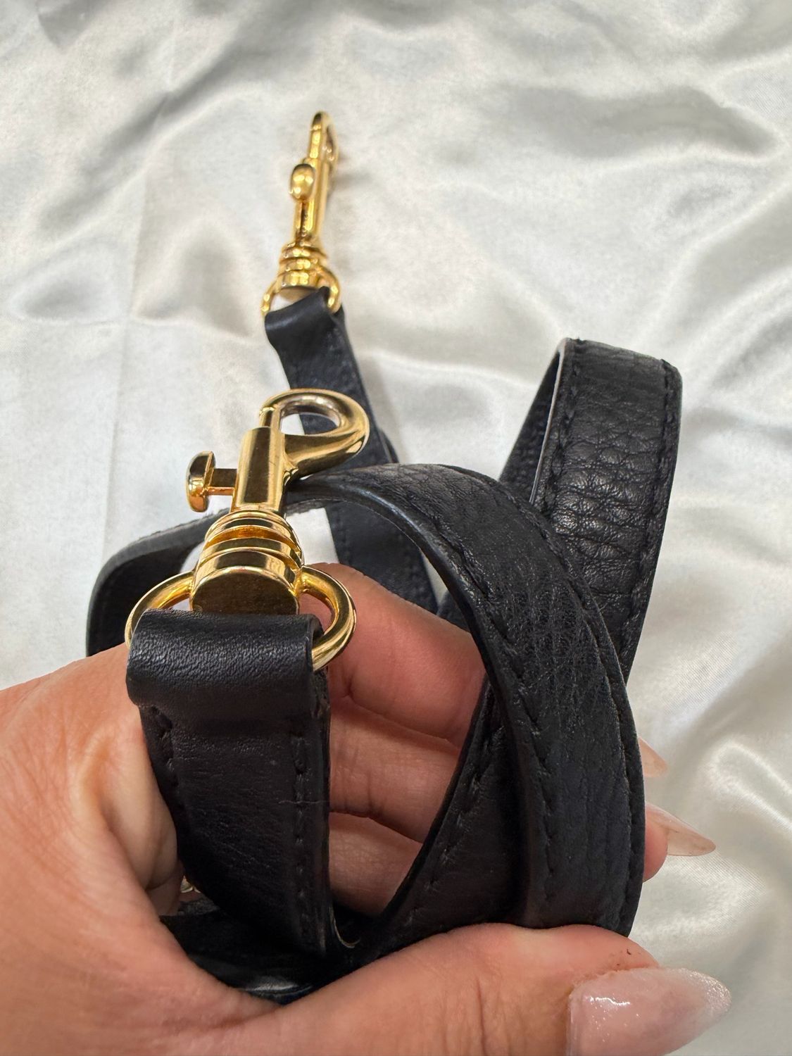 Miu Miu Soft Leather Double Zipper Crossbody Messenger Sling