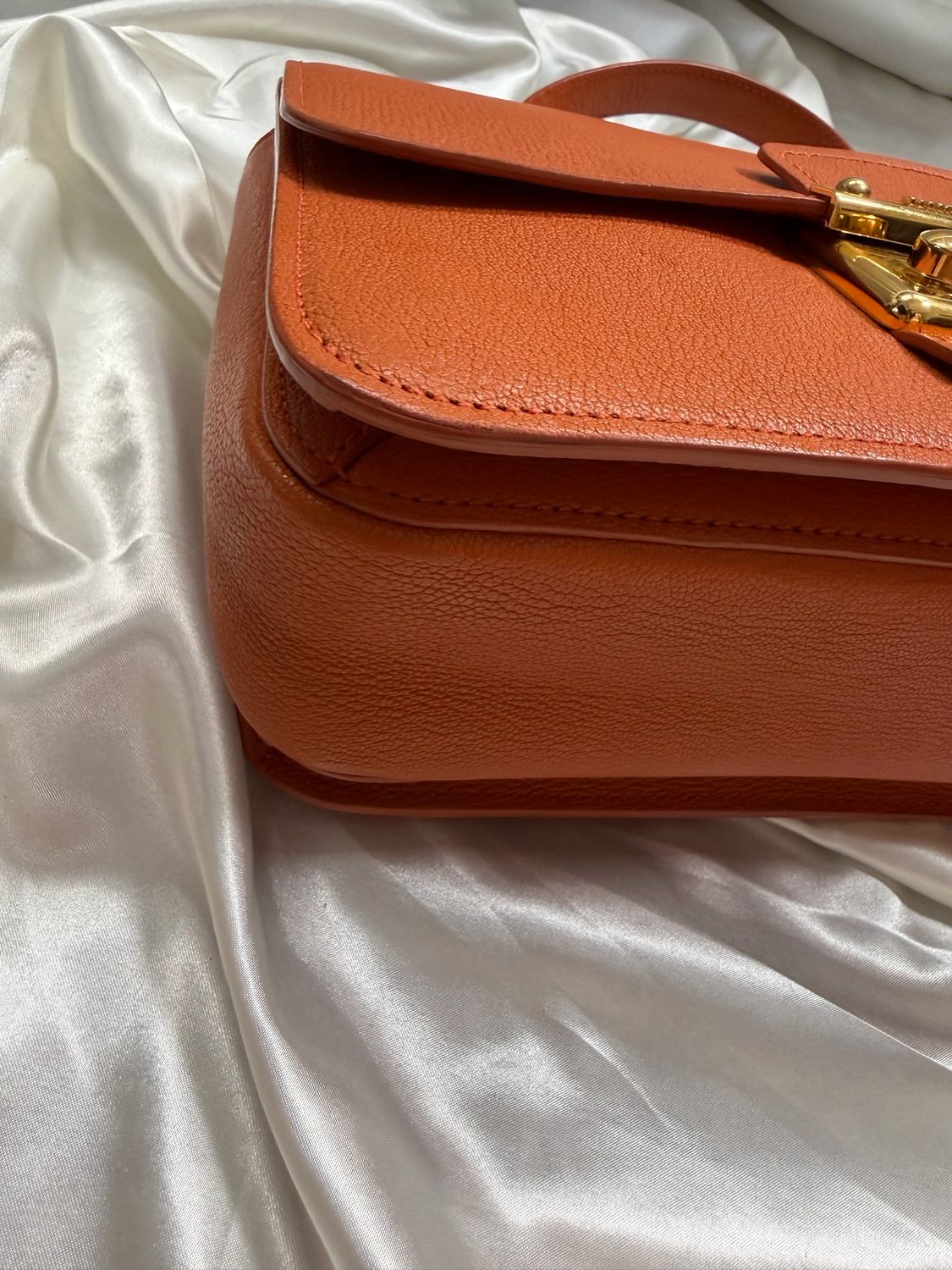 Miu Miu Madras Flap Top Handle Crossbody Sling Messenger