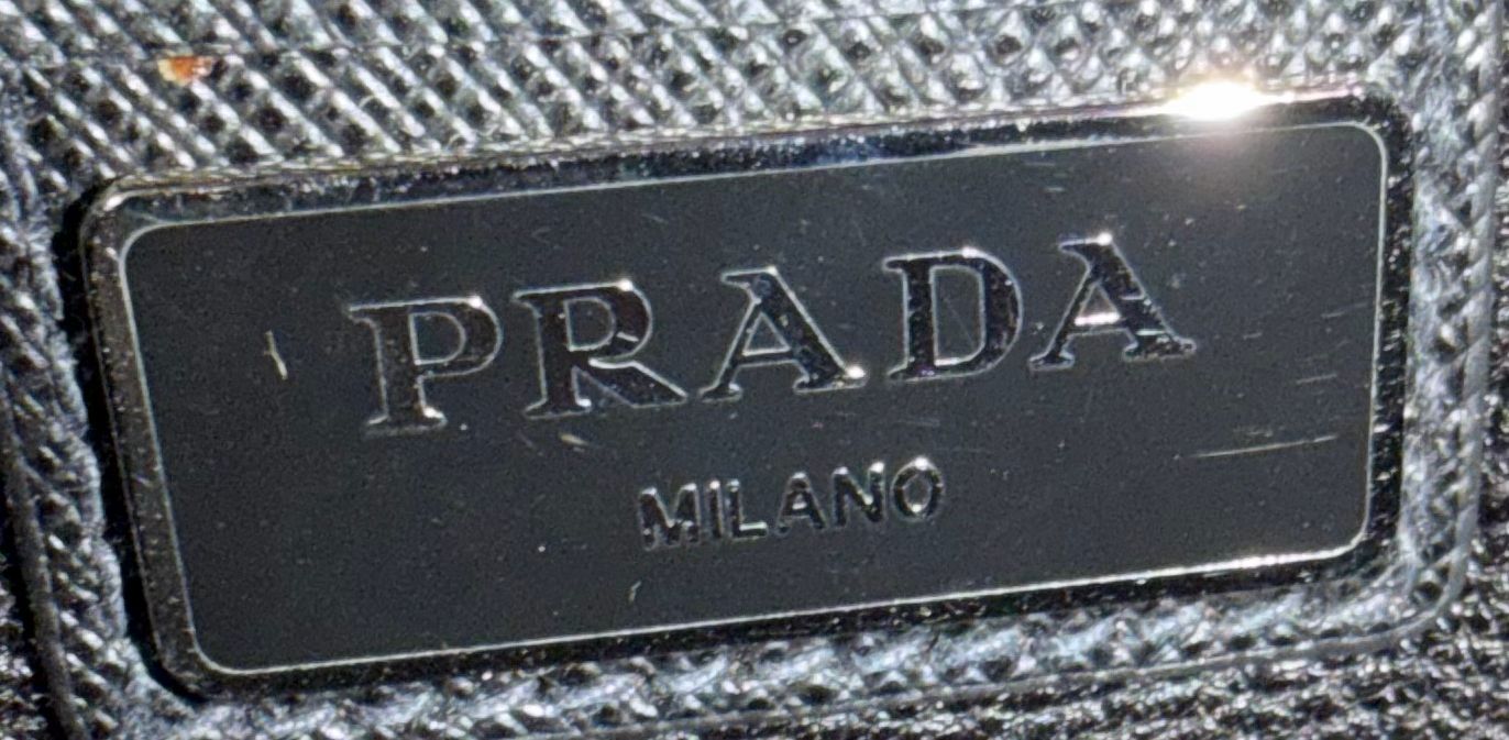 Prada Saffiano Briefcase Sling Crossbody Laptop