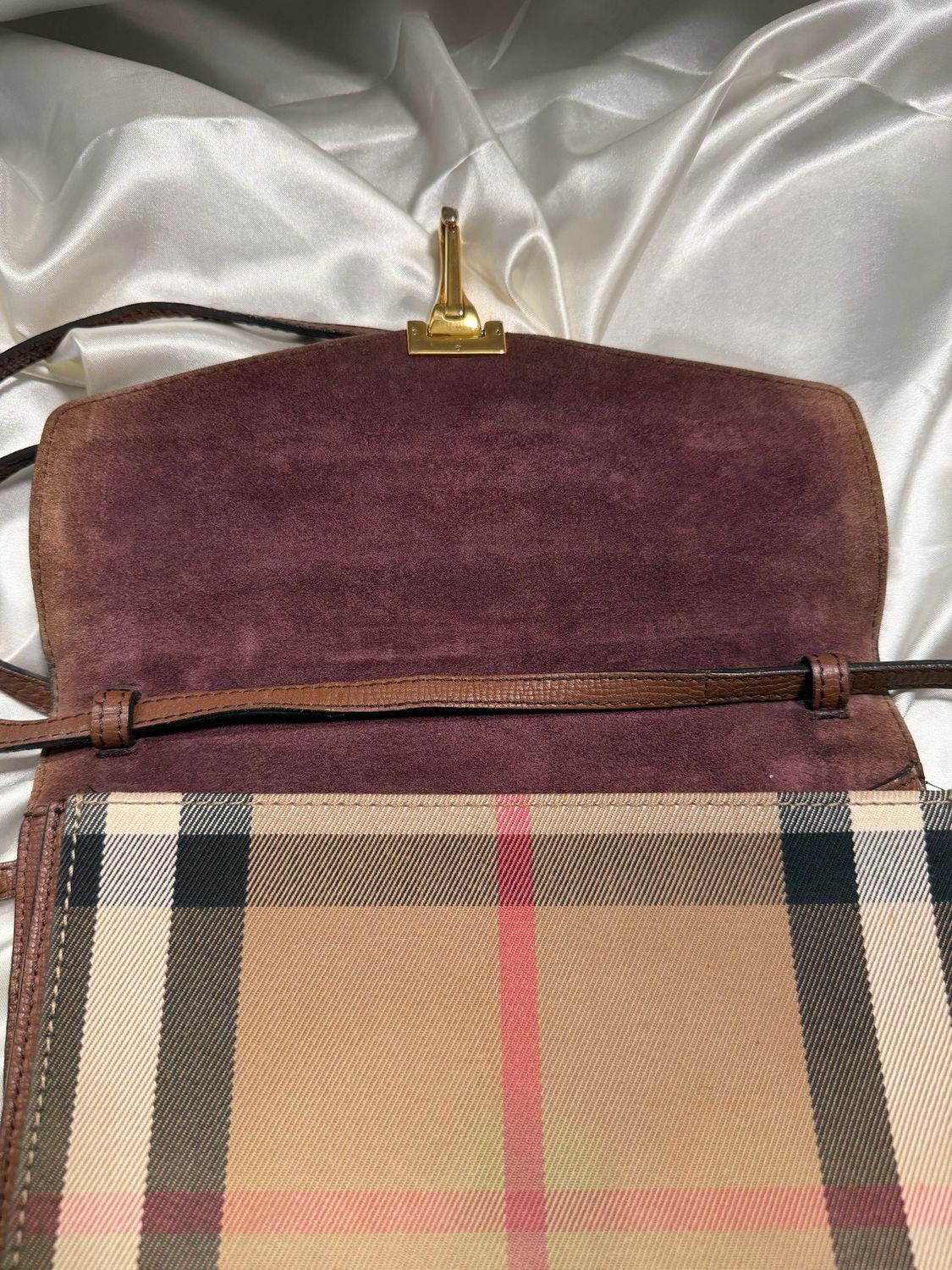 Burberry Derby House Check Macken Crossbody Sling