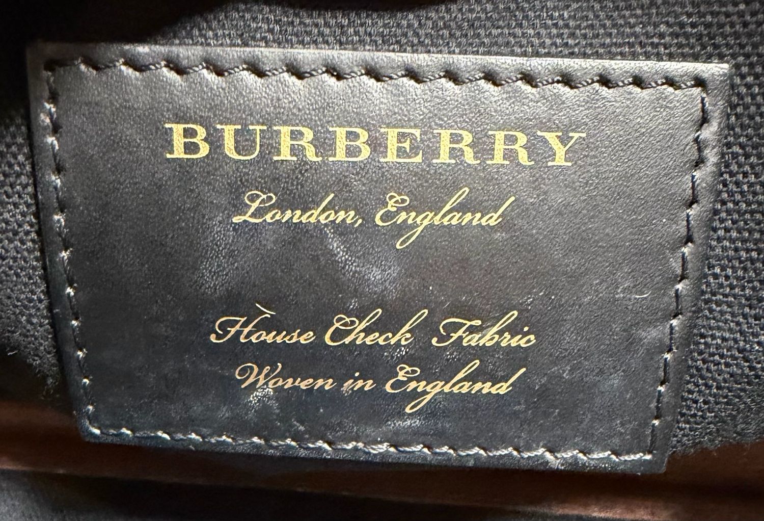 Burberry Derby House Check Macken Crossbody Sling