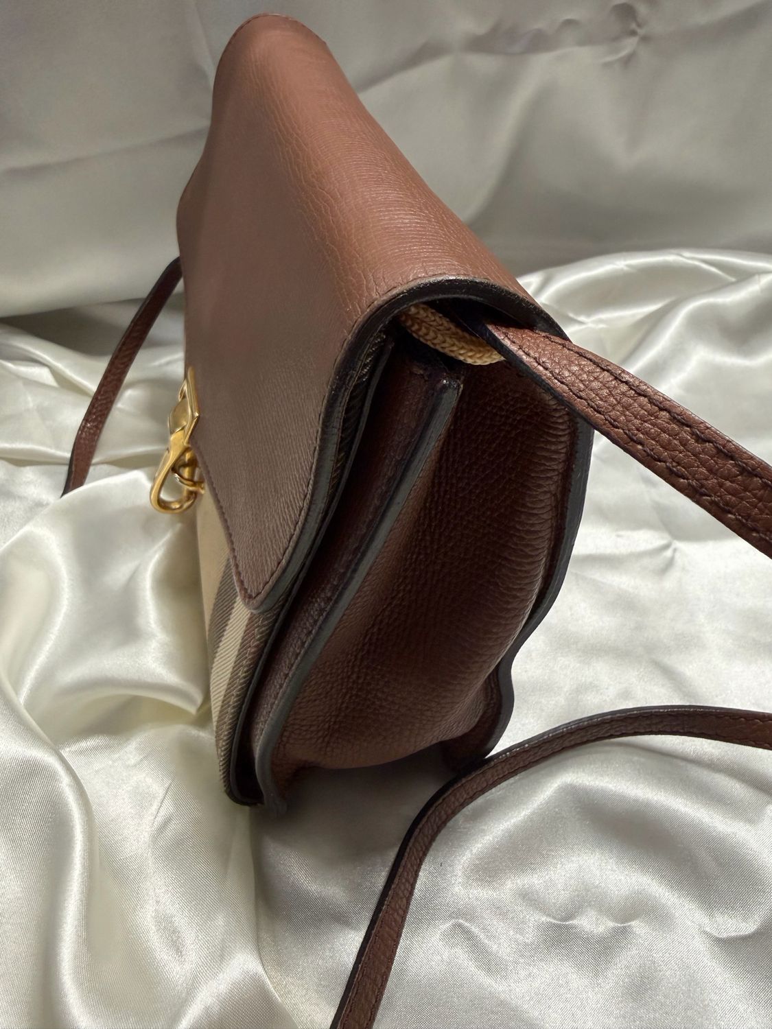 Burberry Derby House Check Macken Crossbody Sling