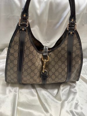 Gucci Monogram Supreme Jackie Hobo Shoulder