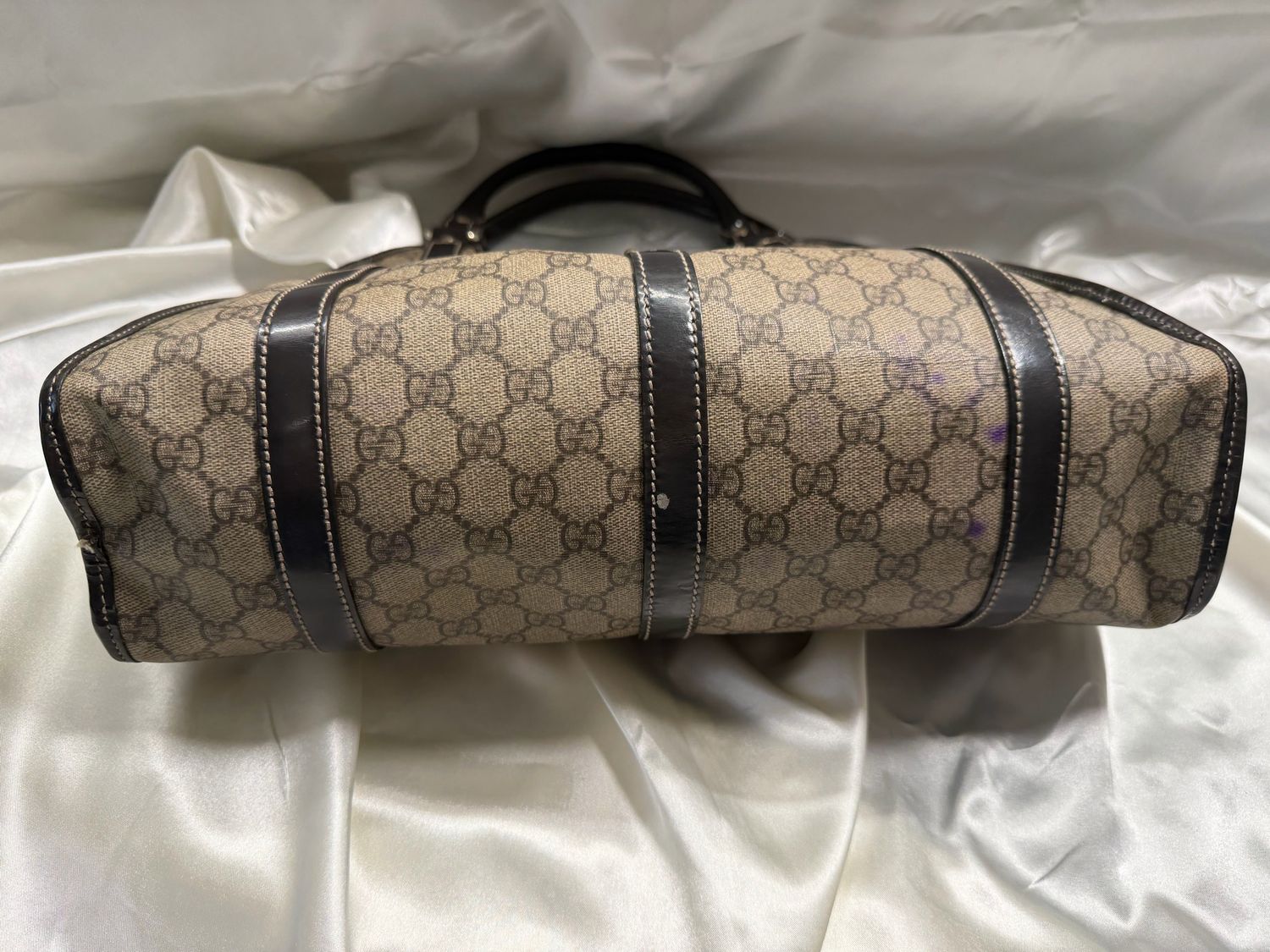 Gucci Monogram Supreme Jackie Hobo Shoulder