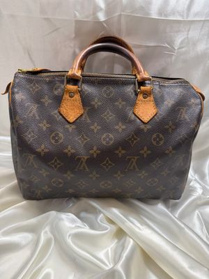 Louis Vuitton Monogram Speedy 30 Satchel Boston Top Handle