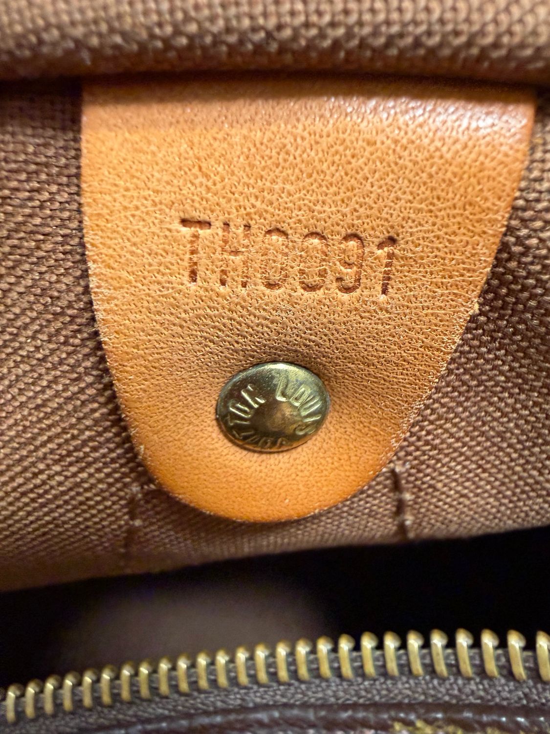 Louis Vuitton Monogram Speedy 30 Satchel Boston Top Handle