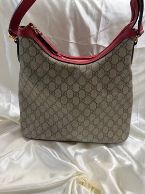 Gucci Monogram Canvas Hobo Shoulder Linnea