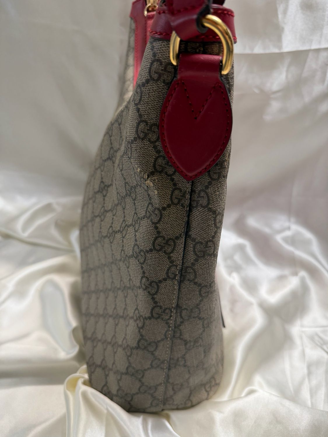Gucci Monogram Canvas Hobo Shoulder Linnea