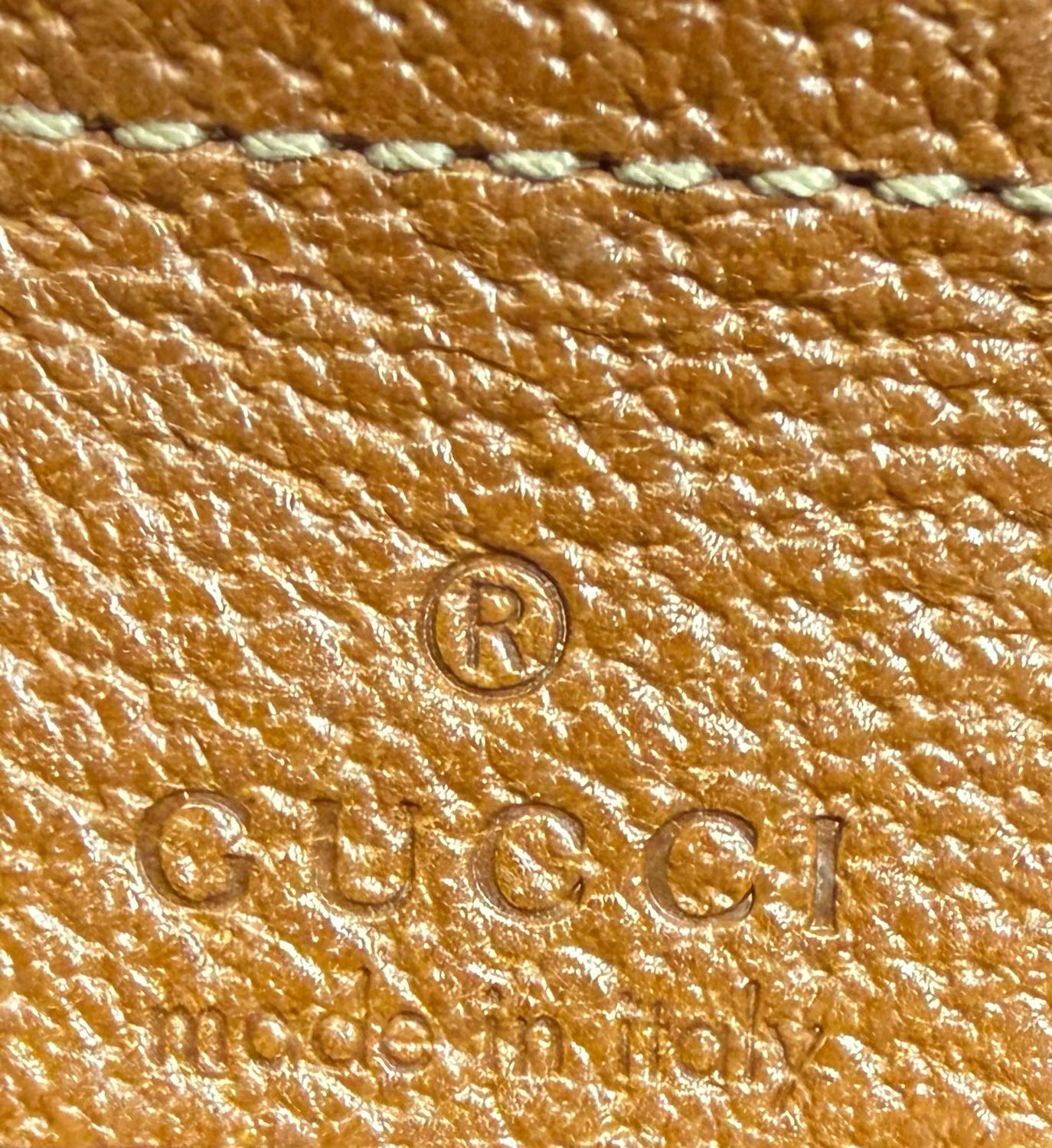 Gucci Monogram Canvas Alma Dome Top Nail Handbag Top Handle in Brown