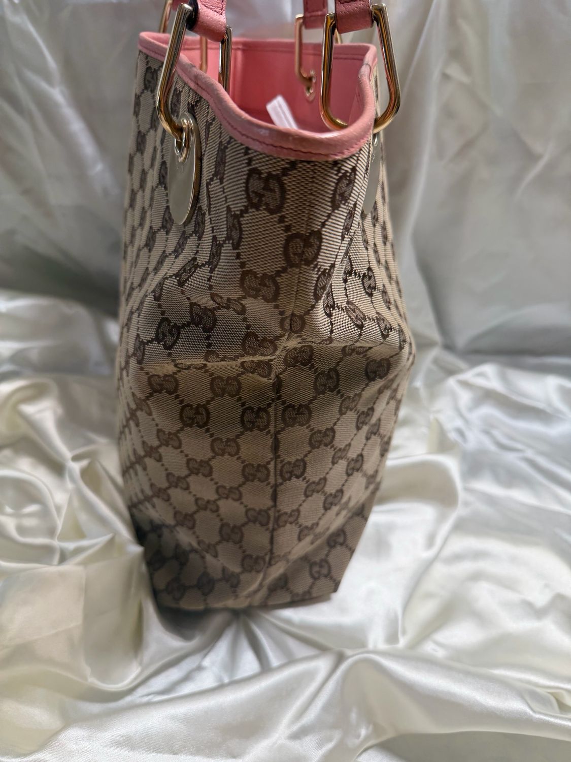 Gucci Monogram Canvas Eclipse Tote 