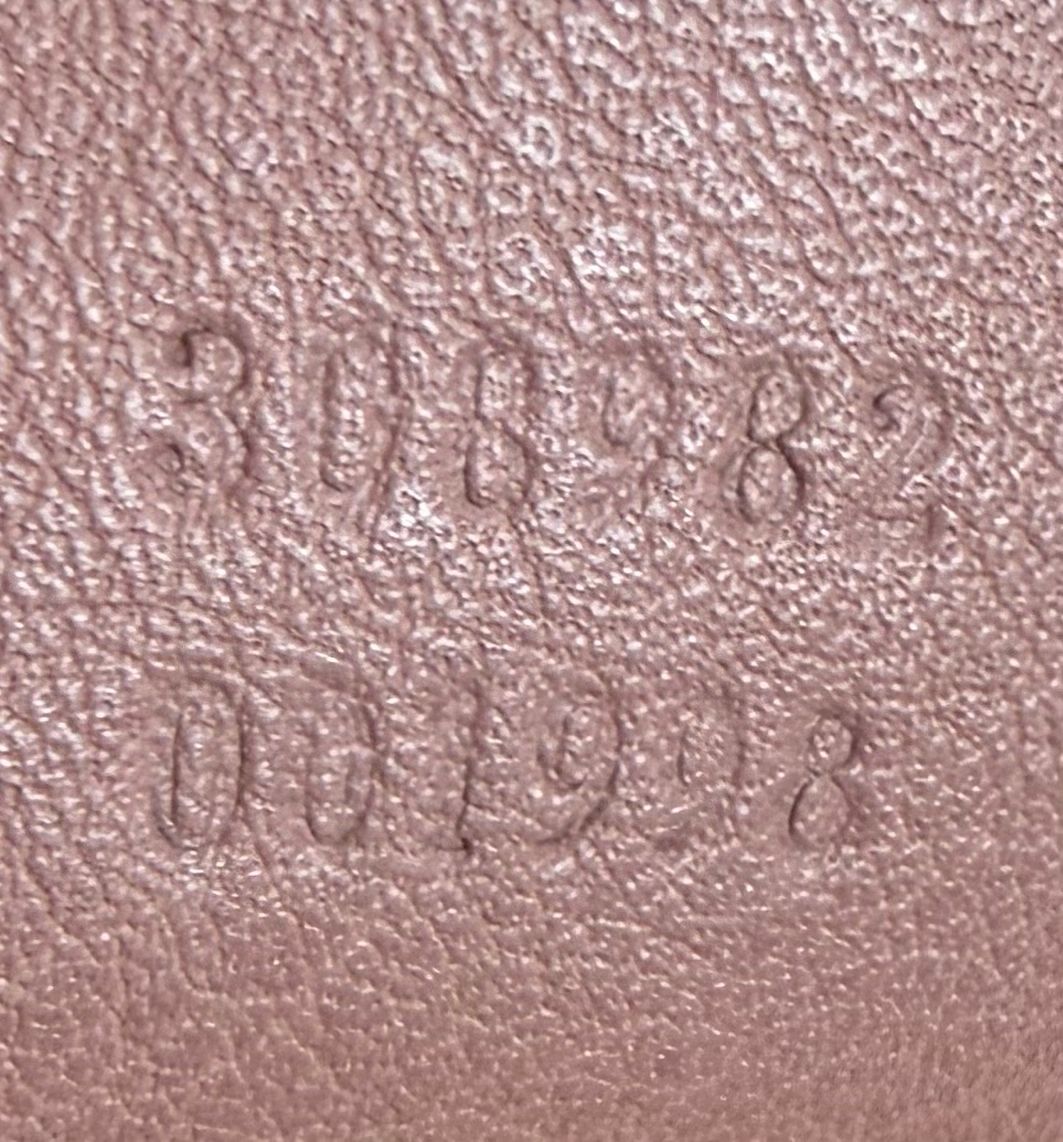 Gucci Pebbled Leather Soho Calfskin Chain Tote in Blush