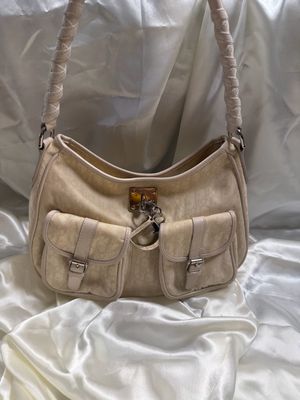 Christian Dior Diorissimo Double Pocket Hobo Shoulder