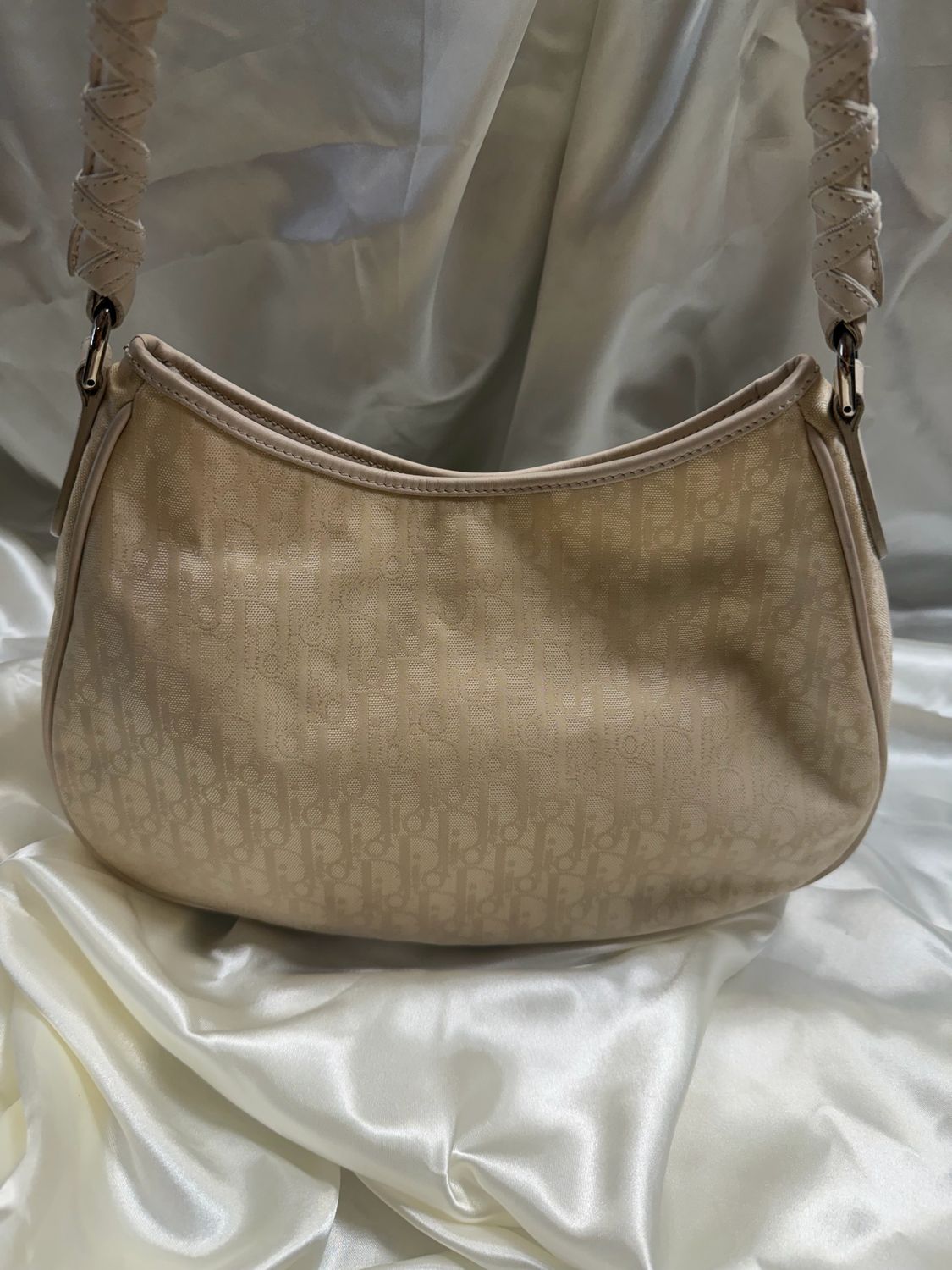 Christian Dior Diorissimo Double Pocket Hobo Shoulder