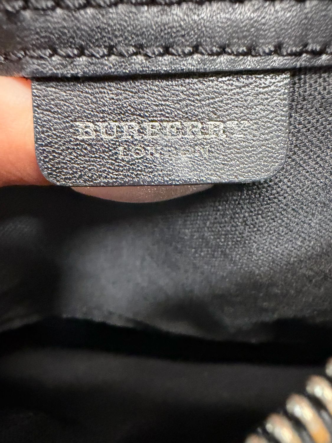 Burberry Boston Novacheck Satchel Top Handle Bowler