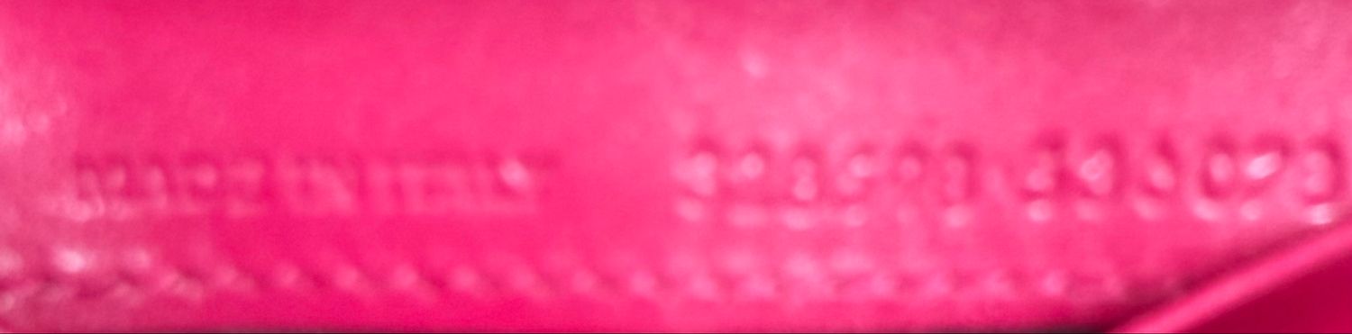 Yves Saint Laurent Compact Flap Wallet in Shiny Pink 