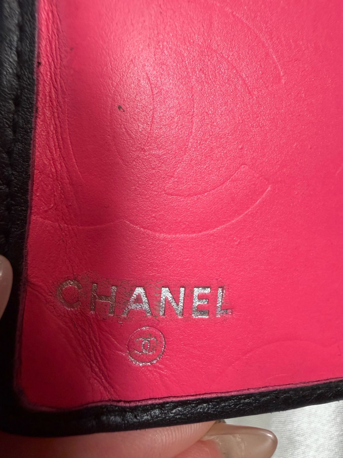 Chanel Quited Cambon Flap Wallet in Black