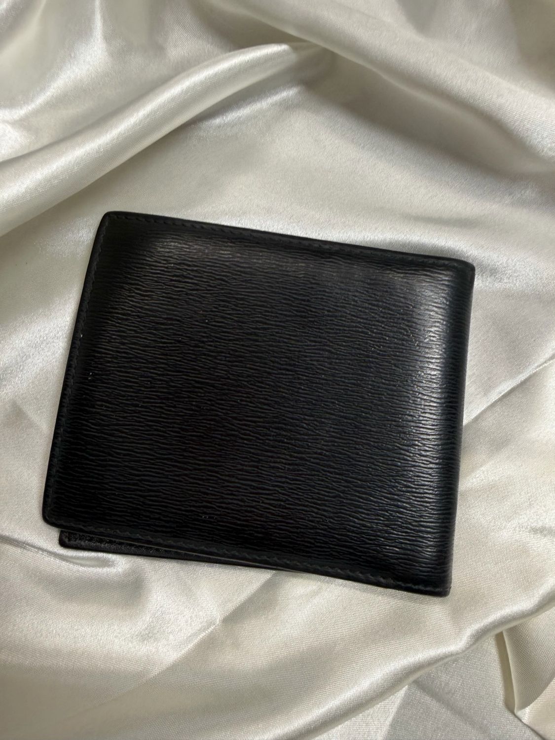 Christian Dior Homme Bifold Wallet in Black
