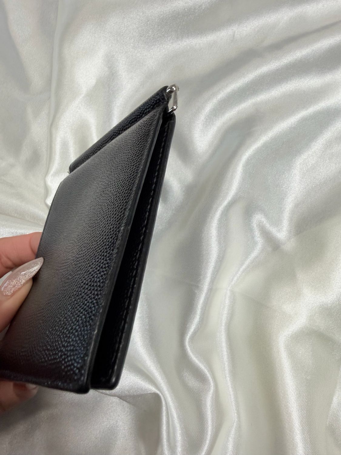 Yves Saint Laurent Billfold Wallet with Money Clip