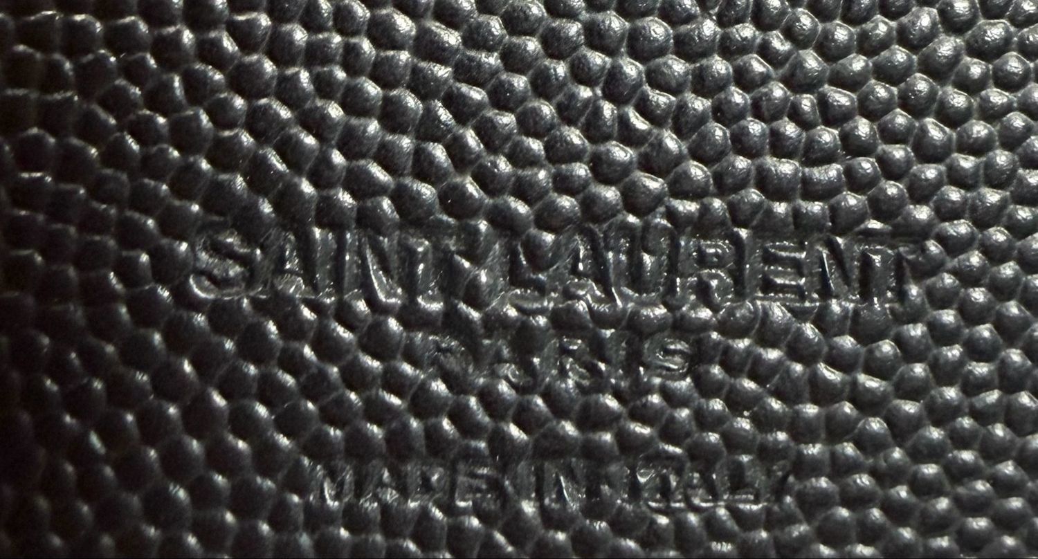 Yves Saint Laurent Billfold Wallet with Money Clip